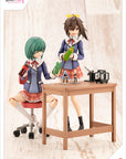 Kotobukiya - Frame Arms Girl x Shousai Shoujo Teien - Wakaba Girls' High School Winter Clothes - Bukiko Kotobuki (Modeler's Ed.) Model Kit (1/10 Scale) 110 - Marvelous Toys