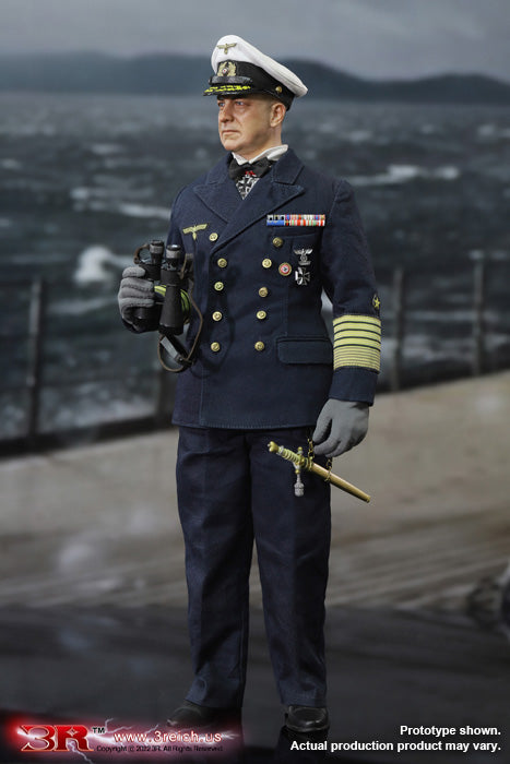 3R - GM650 - WWII German Grossadmiral - Erich Raeder (1/6 Scale) - Marvelous Toys