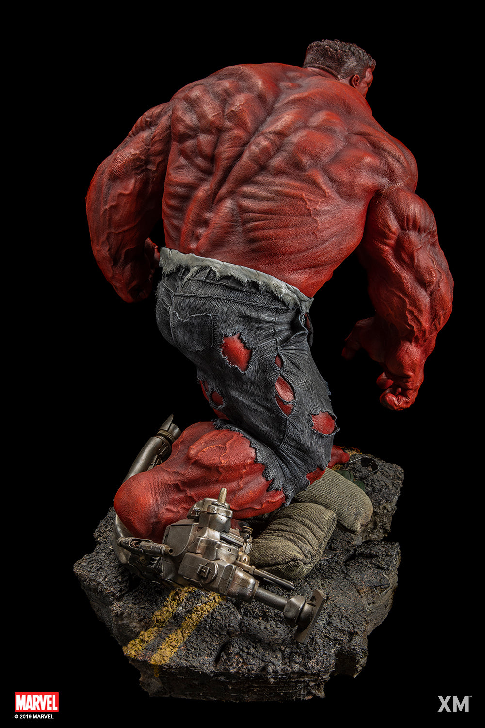 XM Studios - Marvel Premium Collectibles - Red Hulk (1/4 Scale)