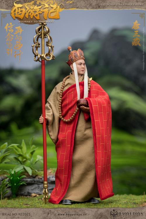 Hao Yu Toys - Myth Series - Journey to the West - Tang Sanzang (1/12 Scale) - Marvelous Toys