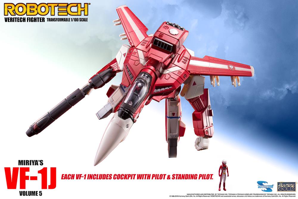 Toynami Robotech - Veritech Fighter - Transformable 1/100 Scale Volume 5 - Miriya Sterling's VF-1J - Marvelous Toys