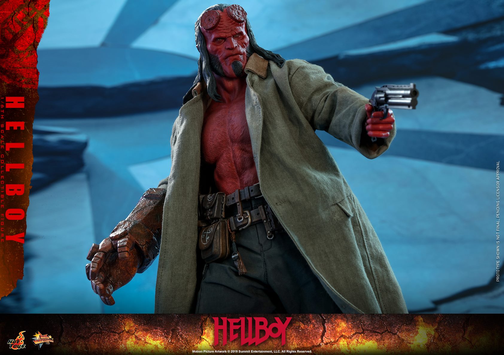 Hot Toys - MMS527 - Hellboy (2019) - Hellboy - Marvelous Toys
