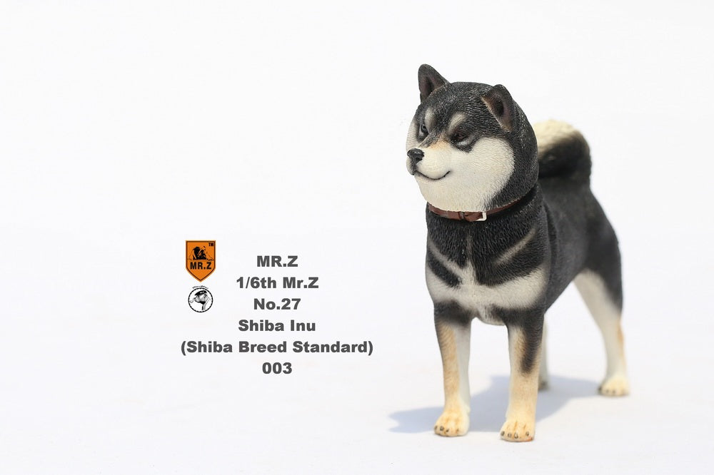 Mr. Z - Real Animal Series No. 27 - Shiba Inu 003 (Black) (1/6 Scale) - Marvelous Toys