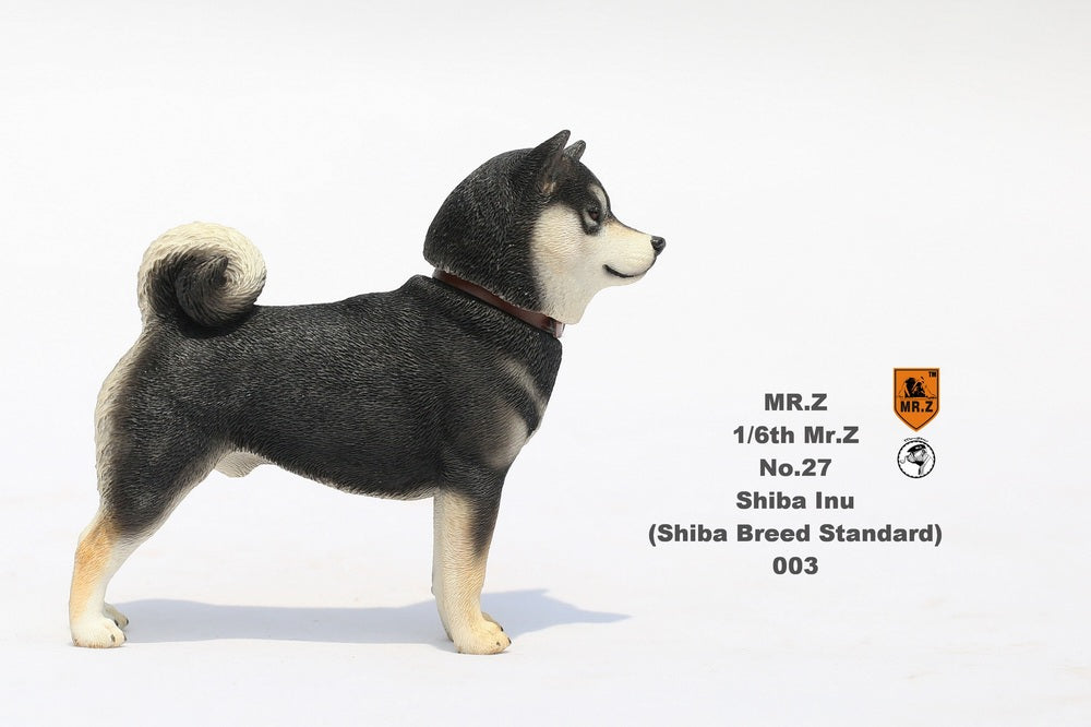 Mr. Z - Real Animal Series No. 27 - Shiba Inu 003 (Black) (1/6 Scale) - Marvelous Toys