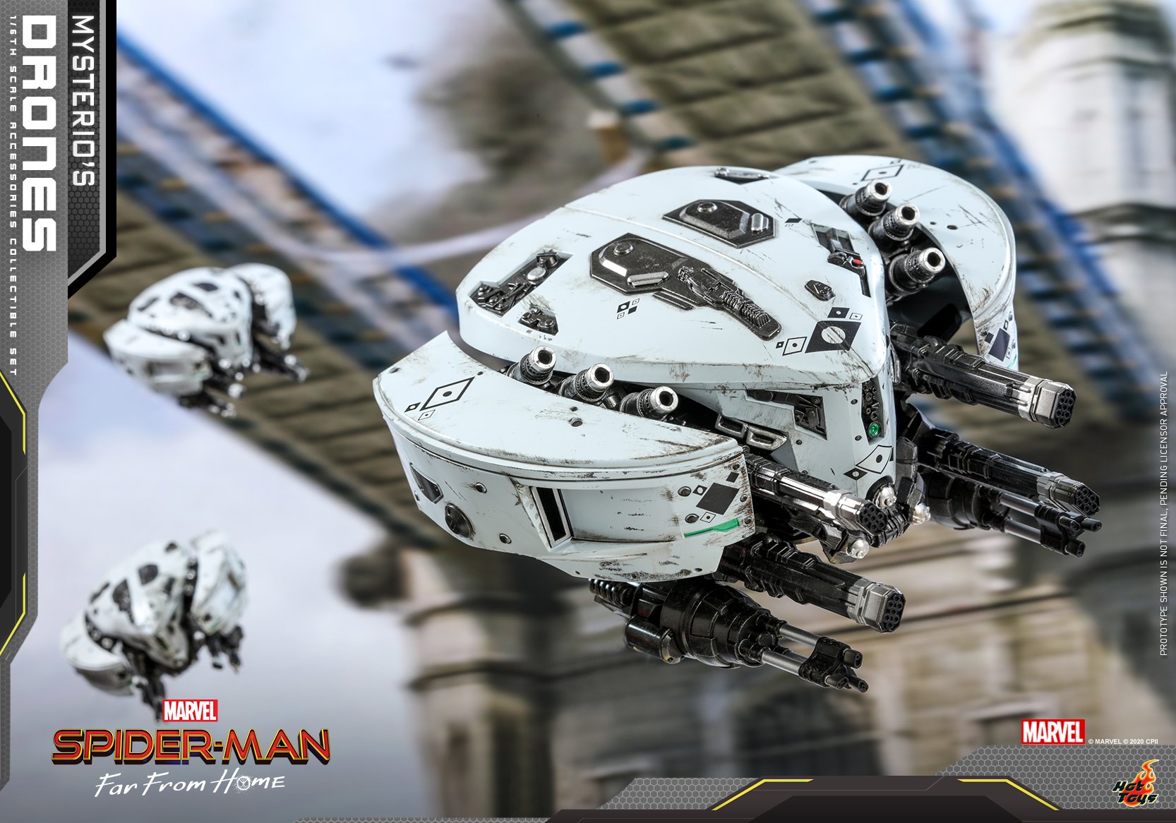 Hot Toys - ACS011 - Spider-Man: Far From Home - Mysterio&#39;s Drones - Marvelous Toys
