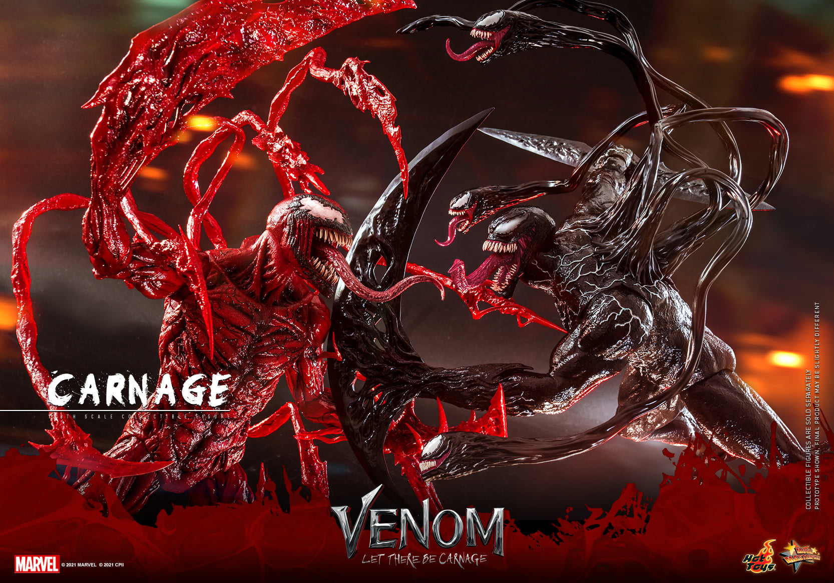 Hot Toys - MMS619 - Venom: Let There Be Carnage - Carnage - Marvelous Toys