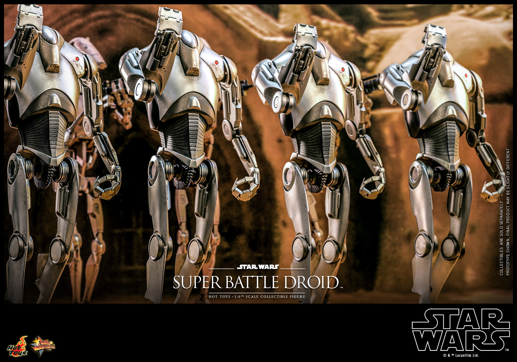 Hot Toys - MMS682 - Star Wars: Attack of the Clones - Super Battle Droid - Marvelous Toys