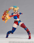 Kaiyodo Revoltech - Amazing Yamaguchi No.015EX - DC Comics - Harley Quinn (New Color Ver.) - Marvelous Toys