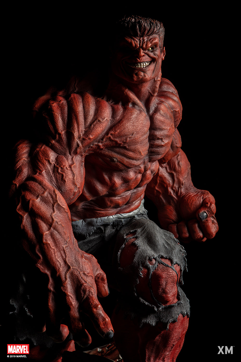 XM Studios - Marvel Premium Collectibles - Red Hulk (1/4 Scale) - Marvelous Toys