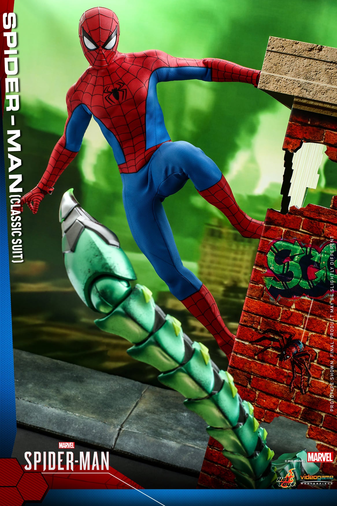 Hot Toys - VGM48 - Marvel&#39;s Spider-Man - Spider-Man (Classic Suit) - Marvelous Toys