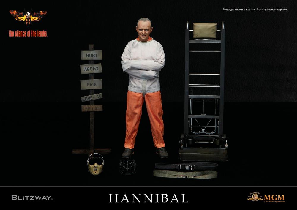 Blitzway - The Silence of the Lambs - Hannibal Lecter (Straitjacket Ver.) - Marvelous Toys