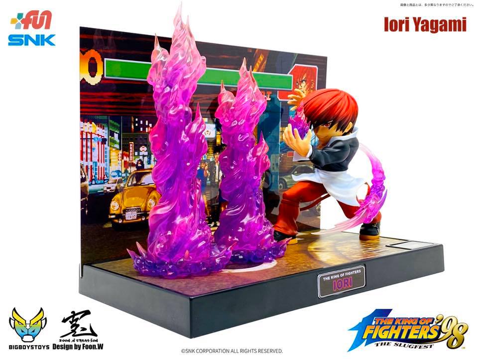 Bigboystoys - The King of Fighters &#39;98 - The New Challenger Series T.N.C.-KOF02 - Iori Yagami - Marvelous Toys