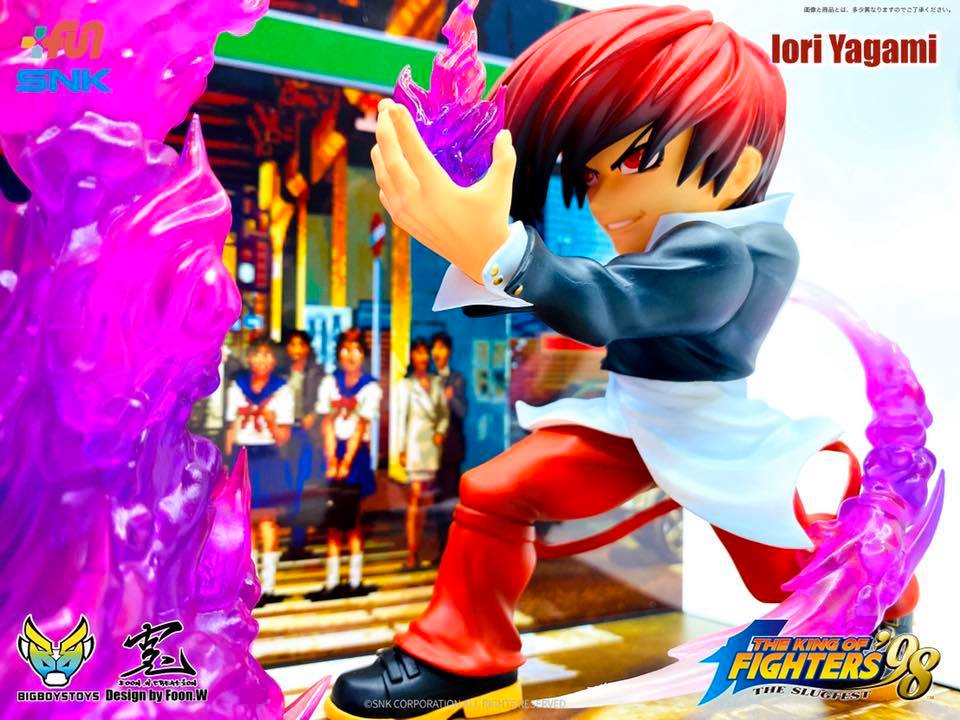 Bigboystoys - The King of Fighters '98 - The New Challenger Series T.N.C.-KOF02 - Iori Yagami - Marvelous Toys