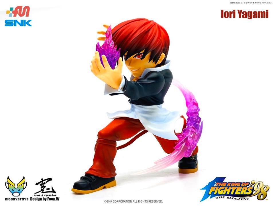 Bigboystoys - The King of Fighters &#39;98 - The New Challenger Series T.N.C.-KOF02 - Iori Yagami - Marvelous Toys