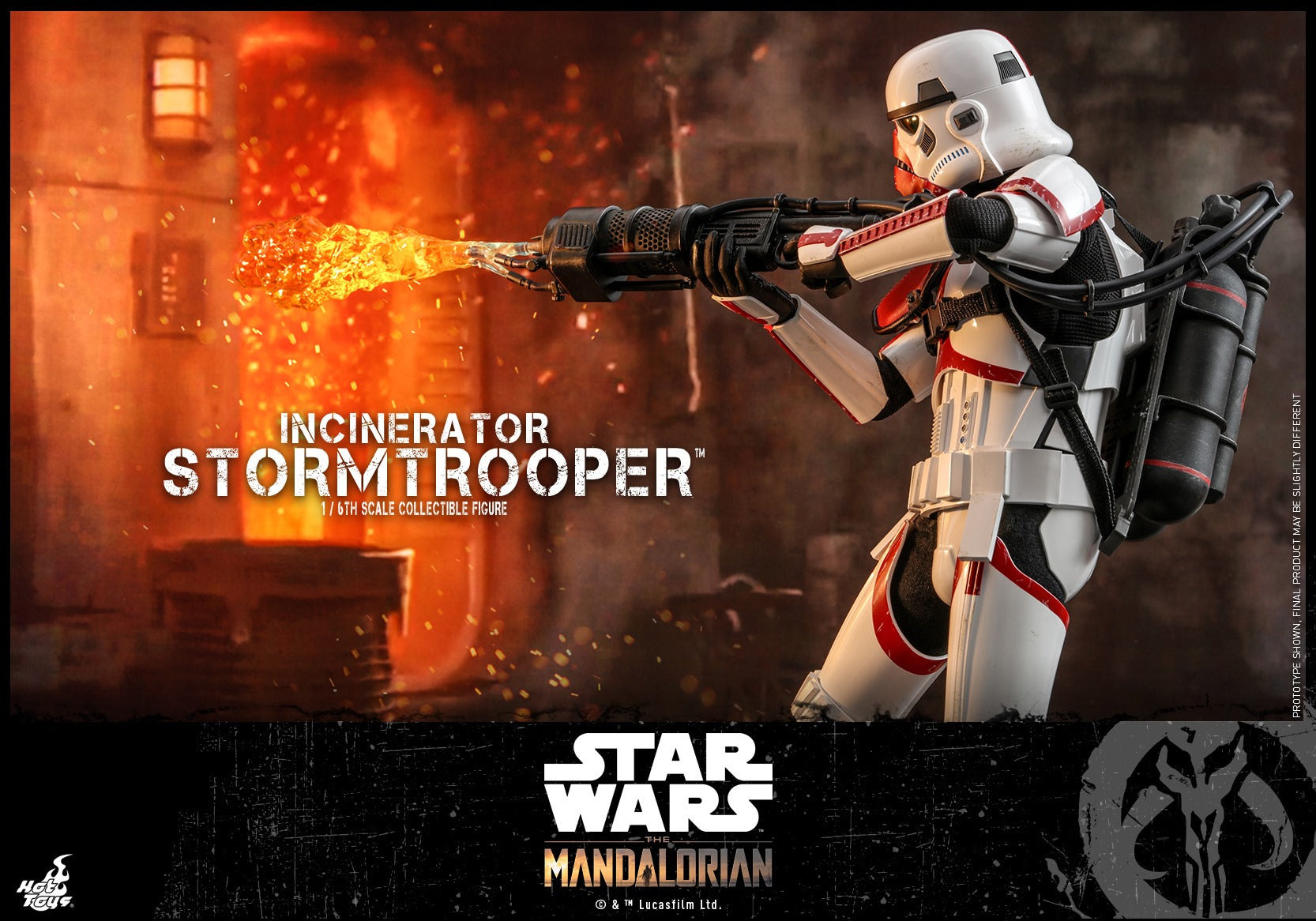 Hot Toys - TMS012 - Star Wars: The Mandalorian - Incinerator Stormtrooper - Marvelous Toys