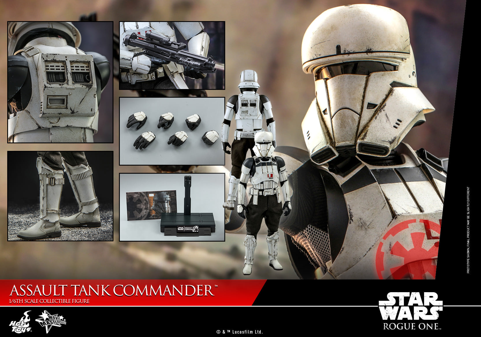 Hot Toys - MMS587 - Rogue One: A Star Wars Story - Assault Tank Commander - Marvelous Toys