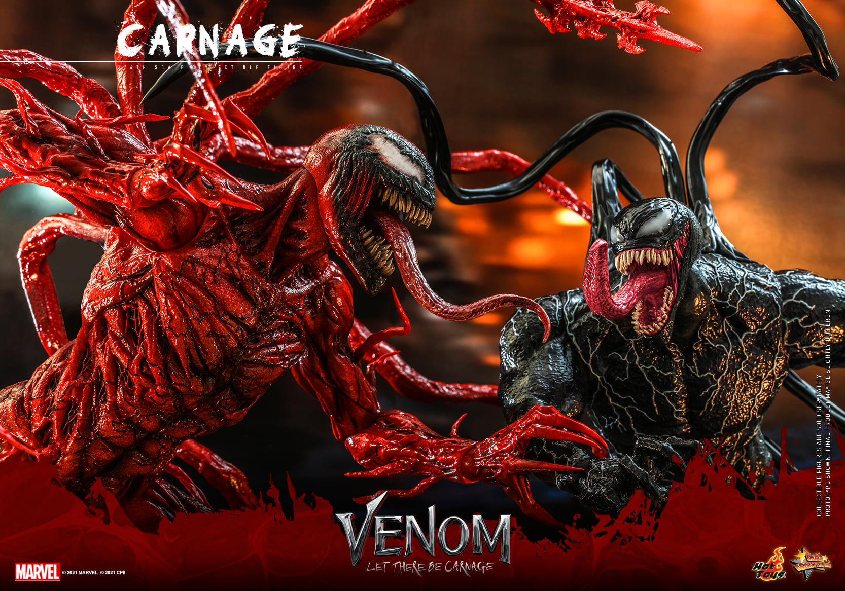 Hot Toys - MMS620 - Venom: Let There Be Carnage - Carnage (Deluxe Ver.)