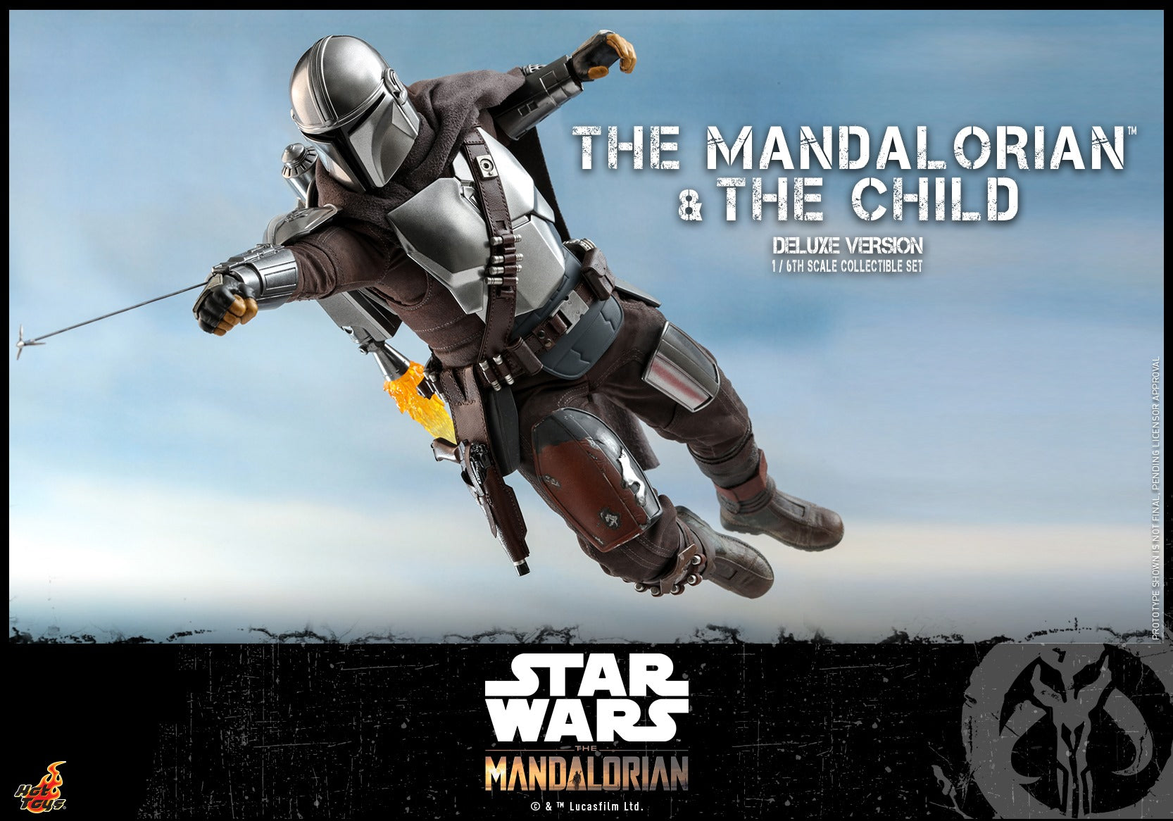 Hot Toys - TMS015 - Star Wars: The Mandalorian - The Mandalorian &amp; The Child (Deluxe) - Marvelous Toys