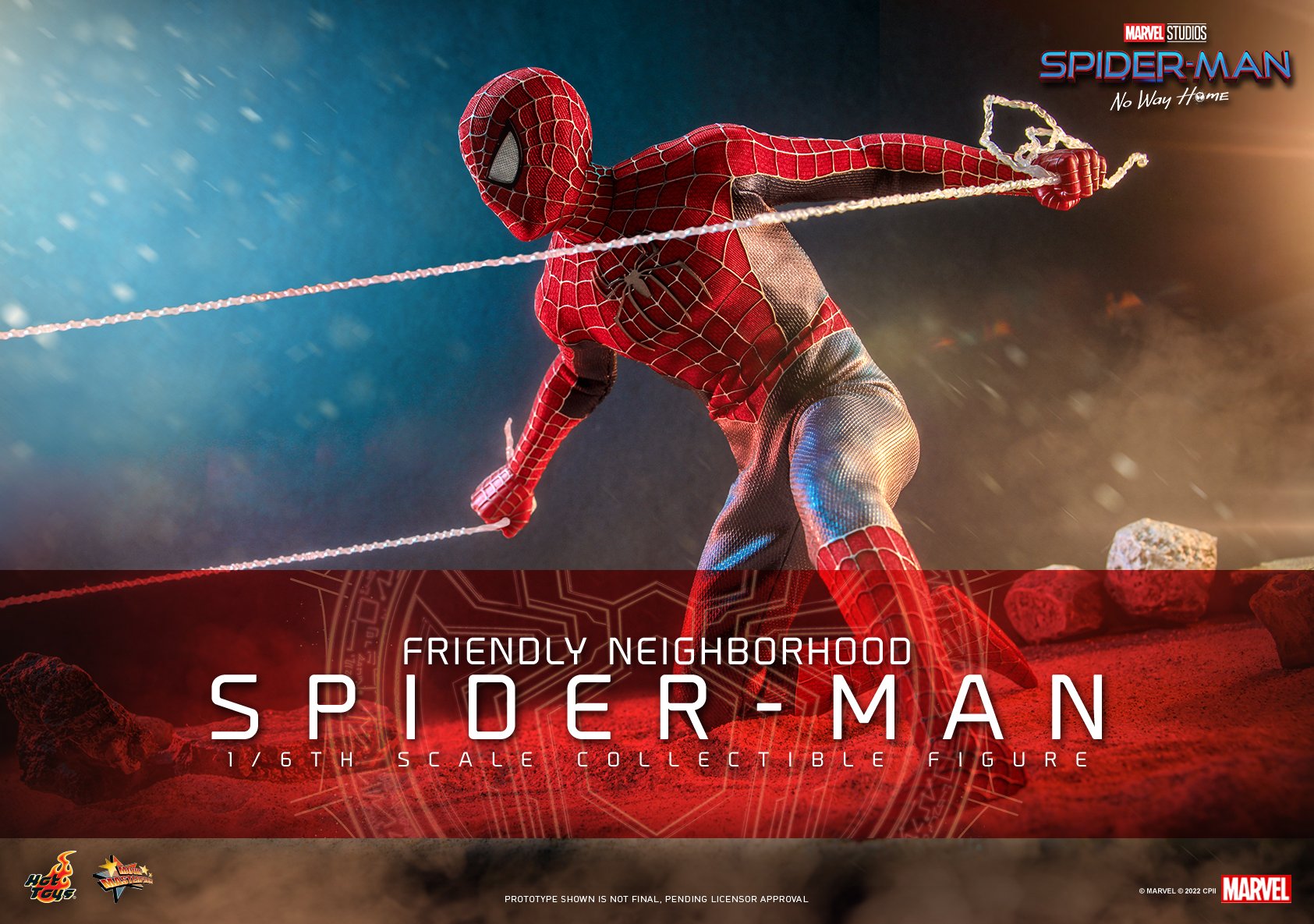 Hot Toys - MMS661 - Spider-Man: No Way Home - Friendly Neighborhood Spider-Man - Marvelous Toys