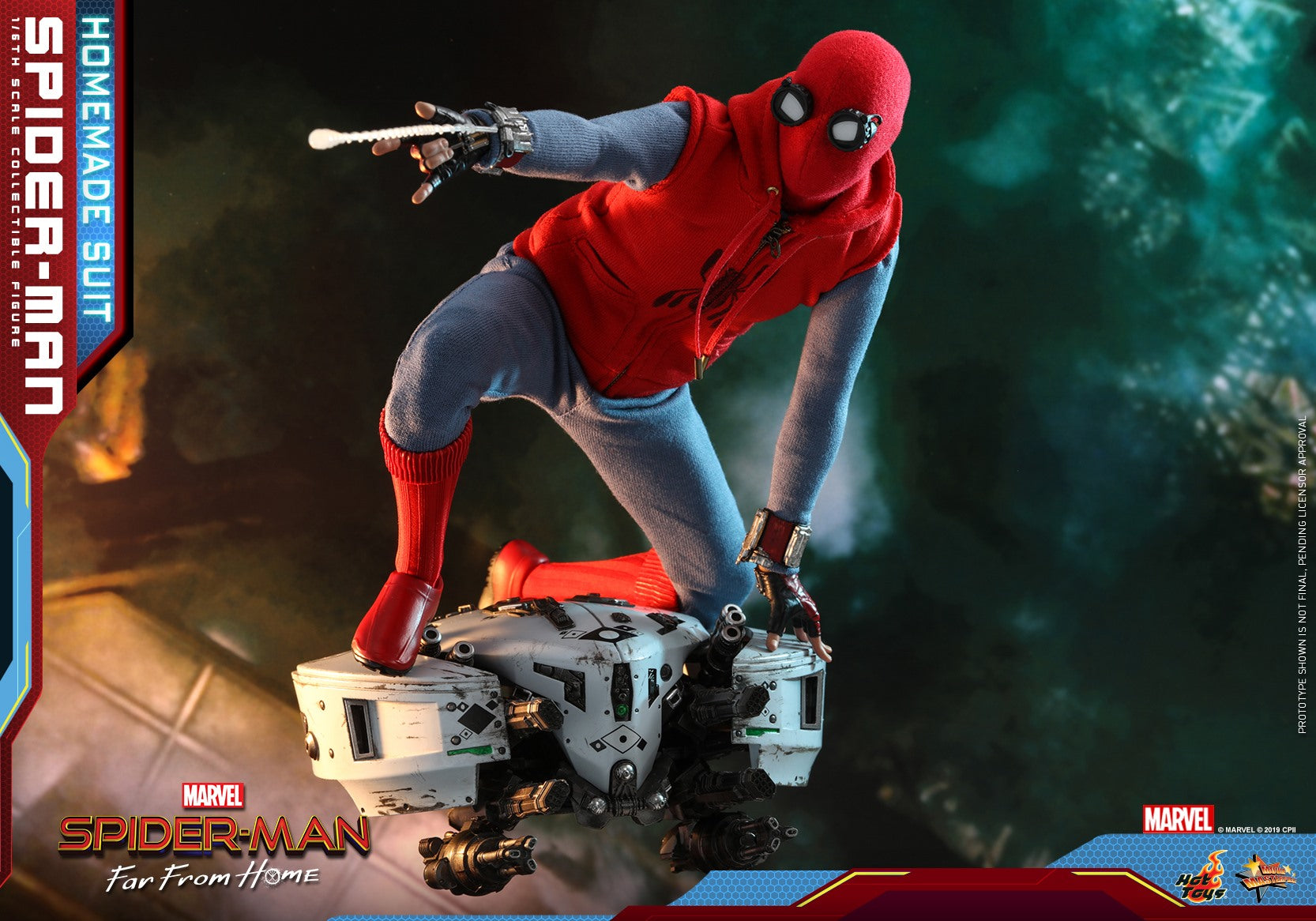Hot Toys - MMS552 - Spider-Man: Far From Home - Spider-Man (Homemade Suit) - Marvelous Toys