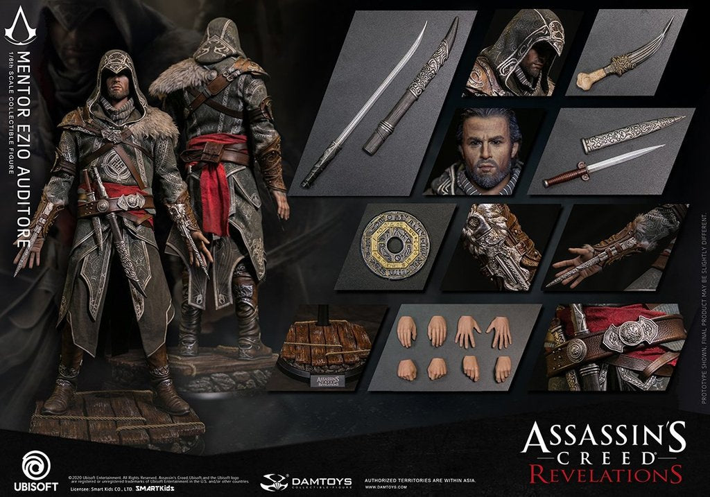 DamToys - Assassin&#39;s Creed: Revelations - Mentor Ezio Auditore (1/6 Scale) - Marvelous Toys