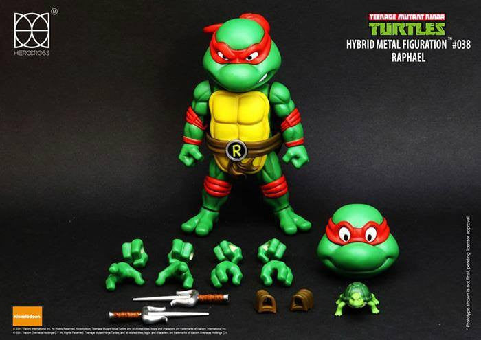 Herocross - Hybrid Metal Figuration - Teenage Mutant Ninja Turtles - Raphael - Marvelous Toys - 5