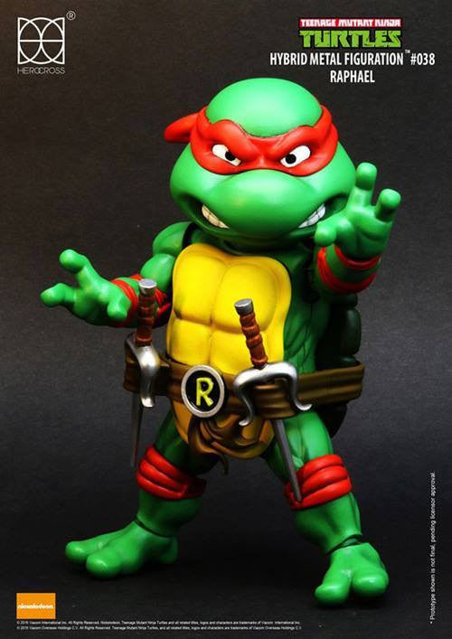 Herocross - Hybrid Metal Figuration - Teenage Mutant Ninja Turtles - Raphael - Marvelous Toys - 3