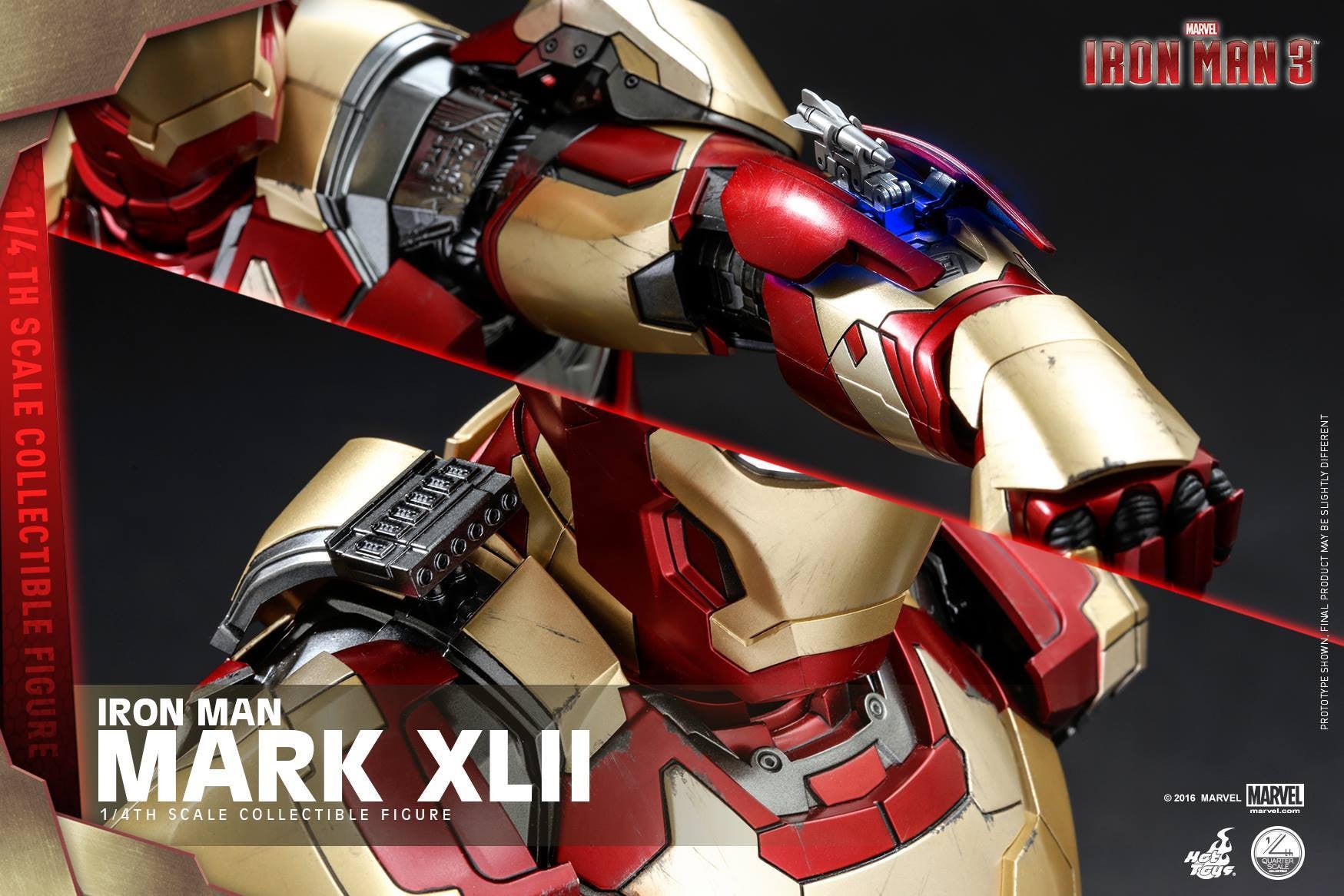 Hot Toys - QS008 - Iron Man 3 - 1/4th scale Mark XLII (Deluxe Version) - Marvelous Toys - 6