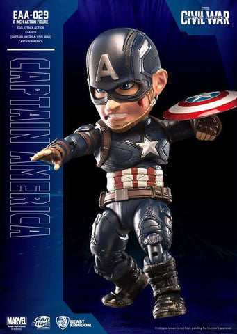Beast Kingdom - Egg Attack Action EAA-029 - Captain America: Civil War - Captain America - Marvelous Toys - 2