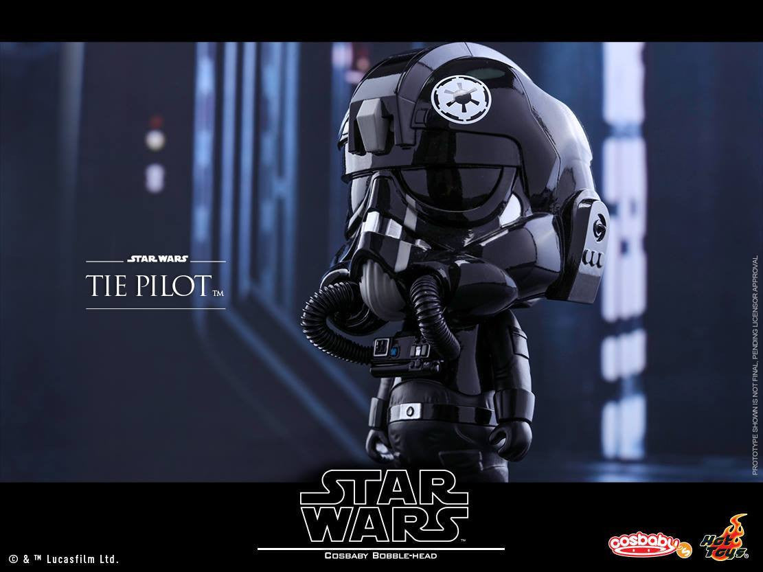 Hot Toys - COSB308 - Star Wars - TIE Pilot Cosbaby Bobble-Head - Marvelous Toys - 2