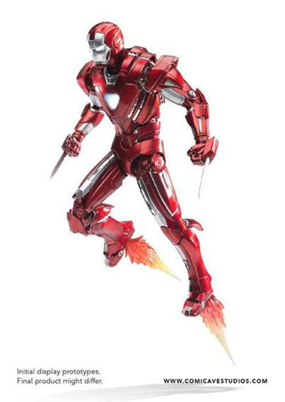 Comicave Studios - Omni Class: 1/12 Scale Iron Man Mark XXXIII Silver Centurion - Marvelous Toys