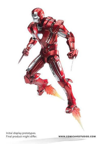 Comicave Studios - Omni Class: 1/12 Scale Iron Man Mark XXXIII Silver Centurion - Marvelous Toys - 1
