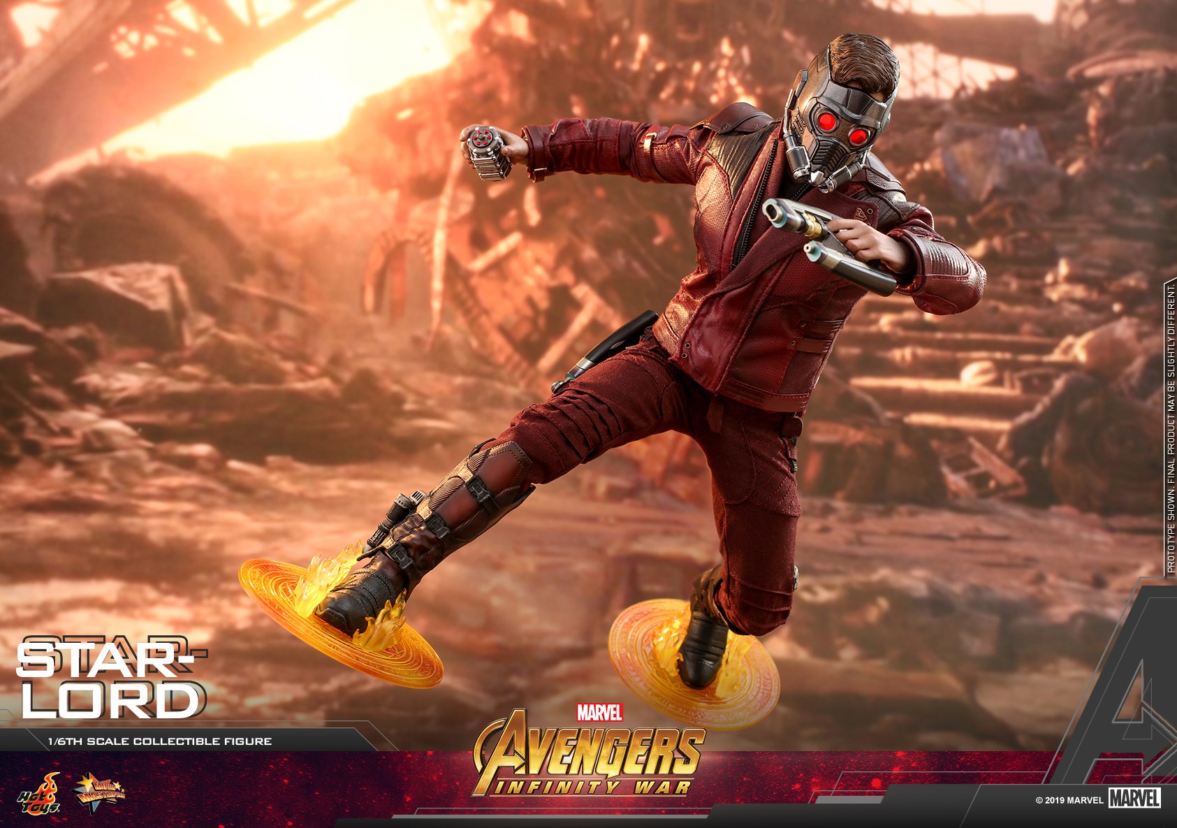 Hot Toys - MMS539 - Avengers: Infinity War - Star-Lord (Peter Quill) - Marvelous Toys