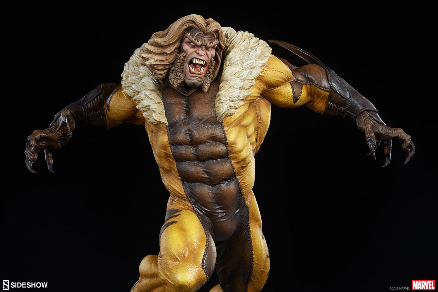 Sideshow Collectibles - Premium Format Figure - Marvel&#39;s X-Men - Sabretooth - Marvelous Toys