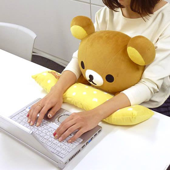 Bandai Online Exclusive - Rilakkuma PC Cushion - Marvelous Toys - 1
