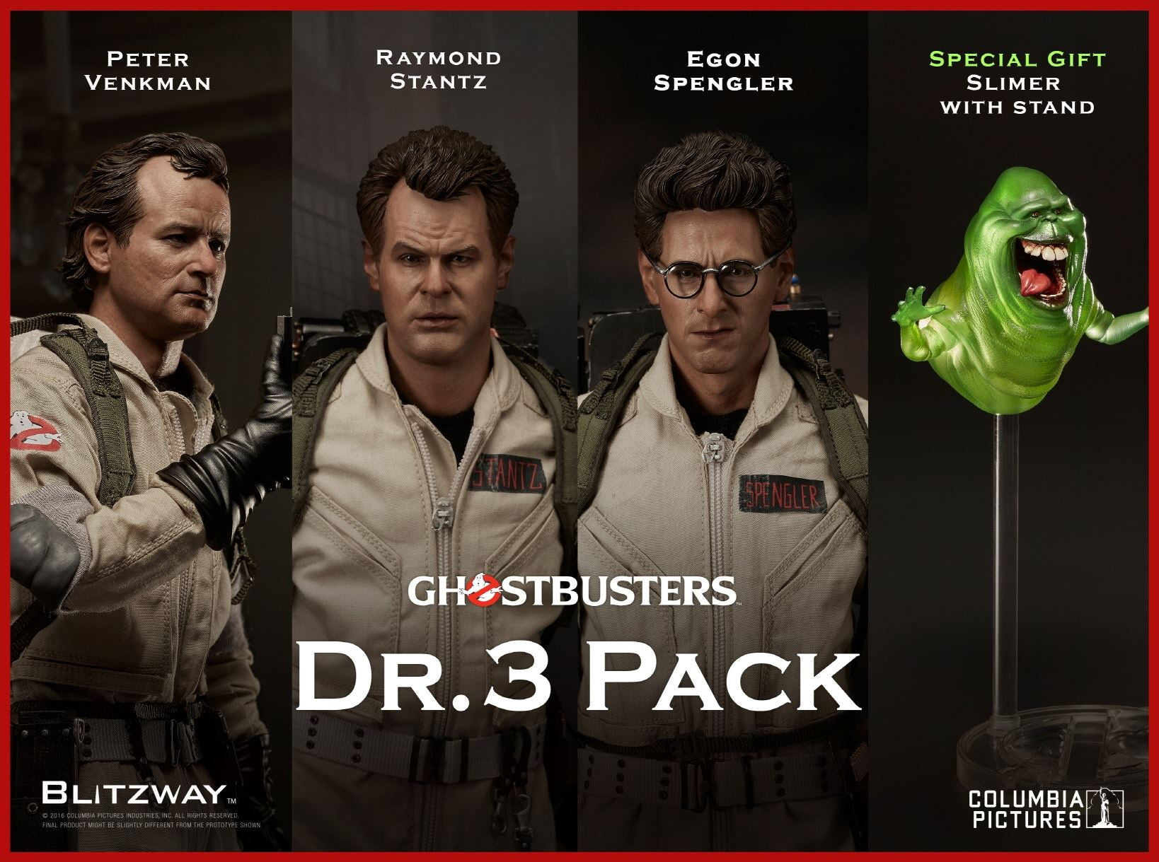 Blitzway - Ghostbusters 1984 Dr. 3 Pack - Marvelous Toys - 1