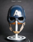 Toys Planet - Custom Captain America 1:1 Helmet - Marvelous Toys