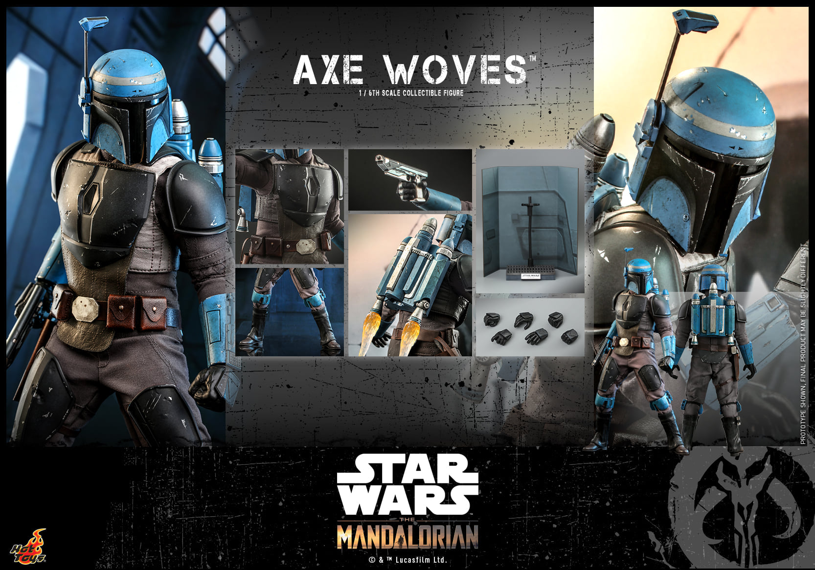 Hot Toys - TMS070 - Star Wars: The Mandalorian - Axe Woves - Marvelous Toys