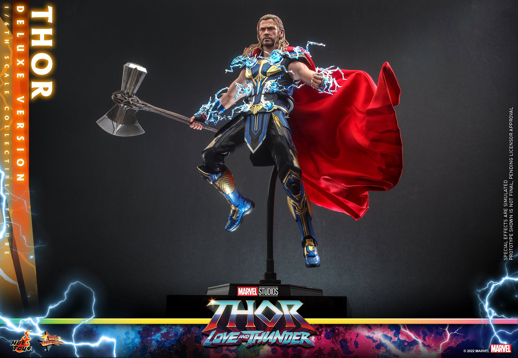 Hot Toys - MMS656 - Thor: Love and Thunder - Thor (Deluxe Ver.) - Marvelous Toys