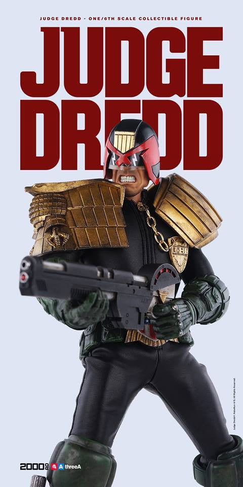 ThreeA - 2000AD - Judge Dredd - Marvelous Toys