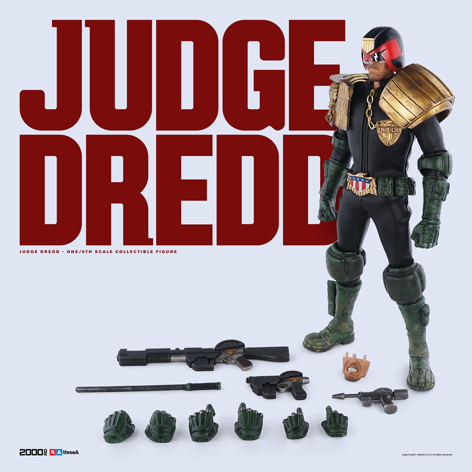 ThreeA - 2000AD - Judge Dredd - Marvelous Toys - 8