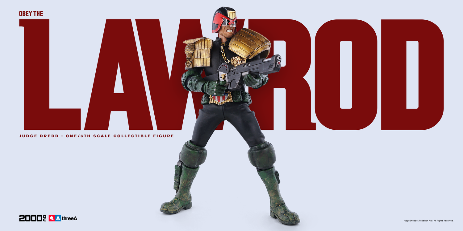 ThreeA - 2000AD - Judge Dredd - Marvelous Toys - 5