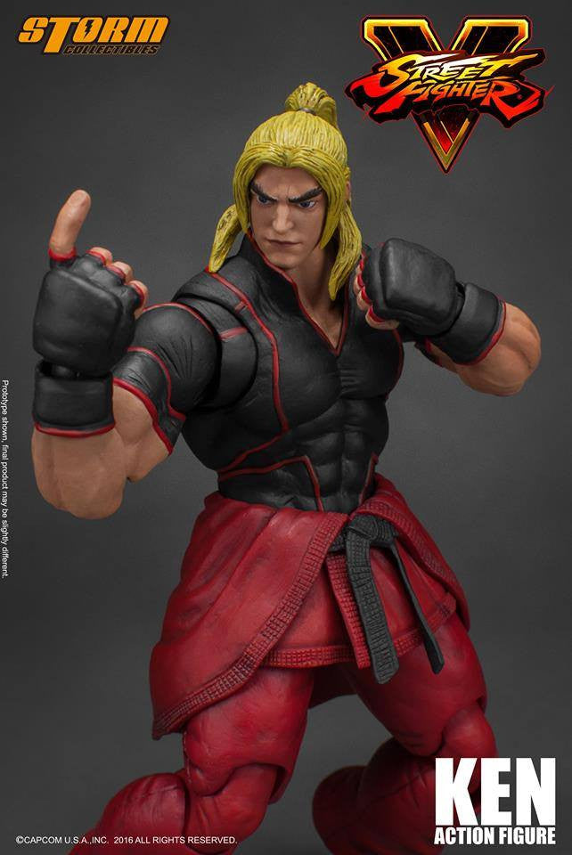 Storm Collectibles - 1:12 Scale Action Figure - Street Fighter V - Ken - Marvelous Toys - 5