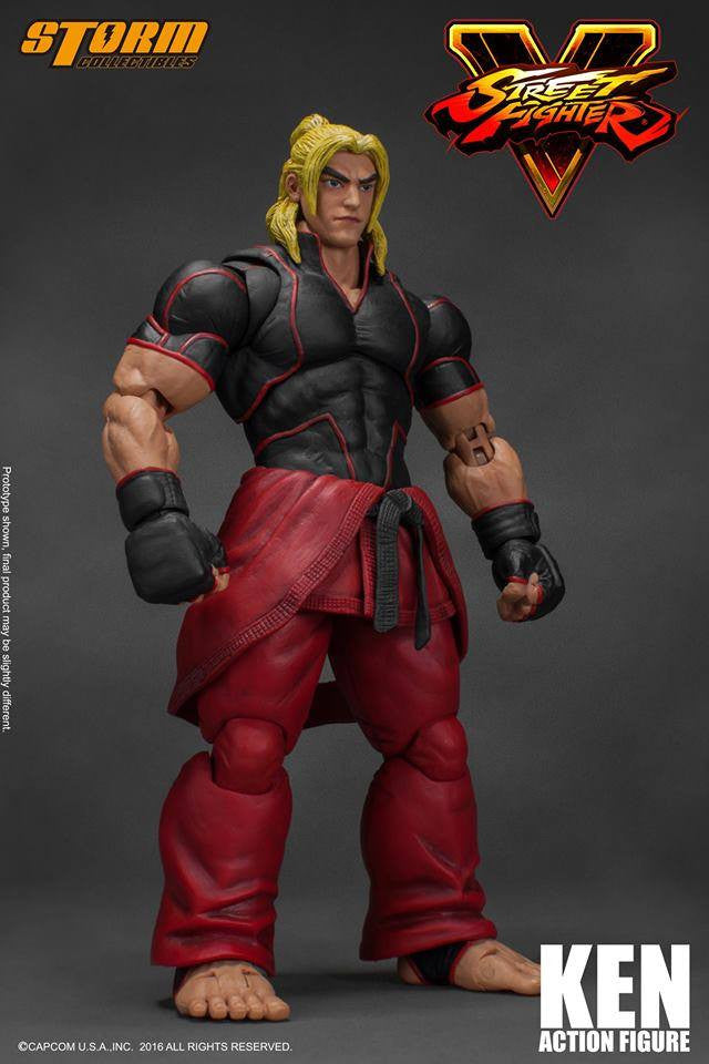 Storm Collectibles - 1:12 Scale Action Figure - Street Fighter V - Ken - Marvelous Toys - 7