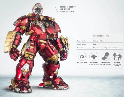 Comicave Studios - Omni Class: 1/12 Scale Iron Man Mark 44 (XLIV) (Hulkbuster) - Marvelous Toys - 1