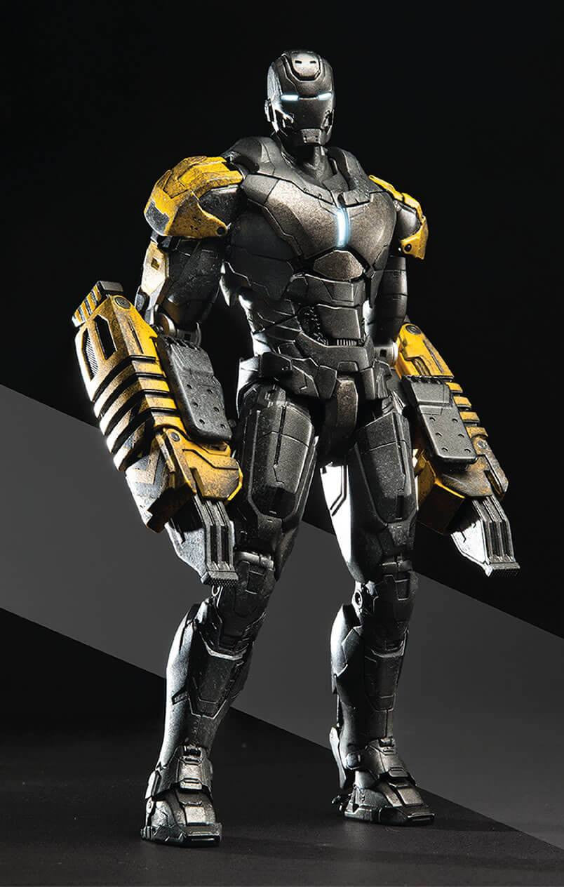 Comicave Studios - Omni Class: 1/12 Scale Iron Man Mark 25 (XXV) & Mark 26 (XXVI) (Striker & Gamma) Set - Marvelous Toys