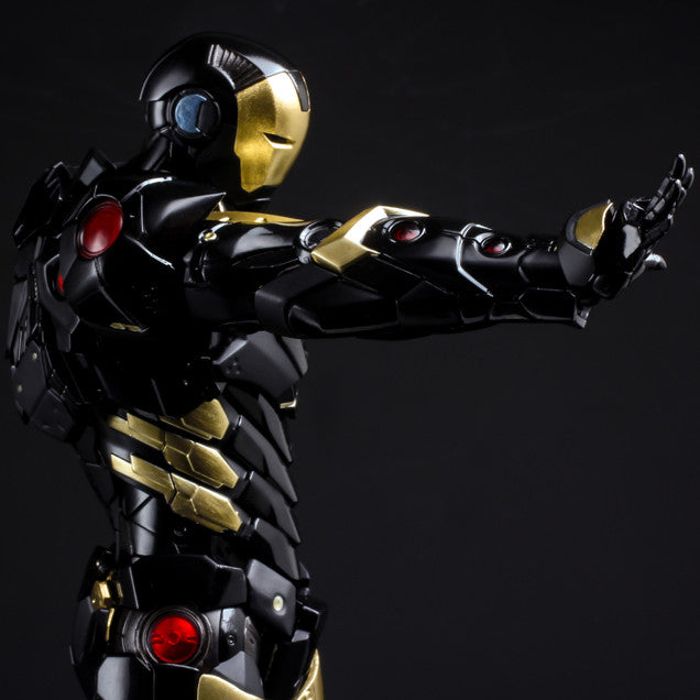 (IN STOCK) Sentinel - Re:Edit - Iron Man #06 Marvel Now! Ver. Black X Gold (Japan Version) - Marvelous Toys - 9