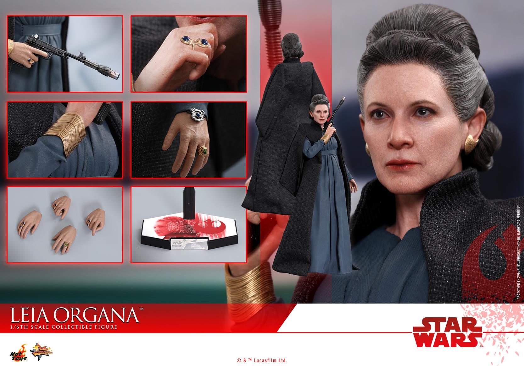 Hot Toys - MMS459 - Star Wars: The Last Jedi - Leia Organa - Marvelous Toys