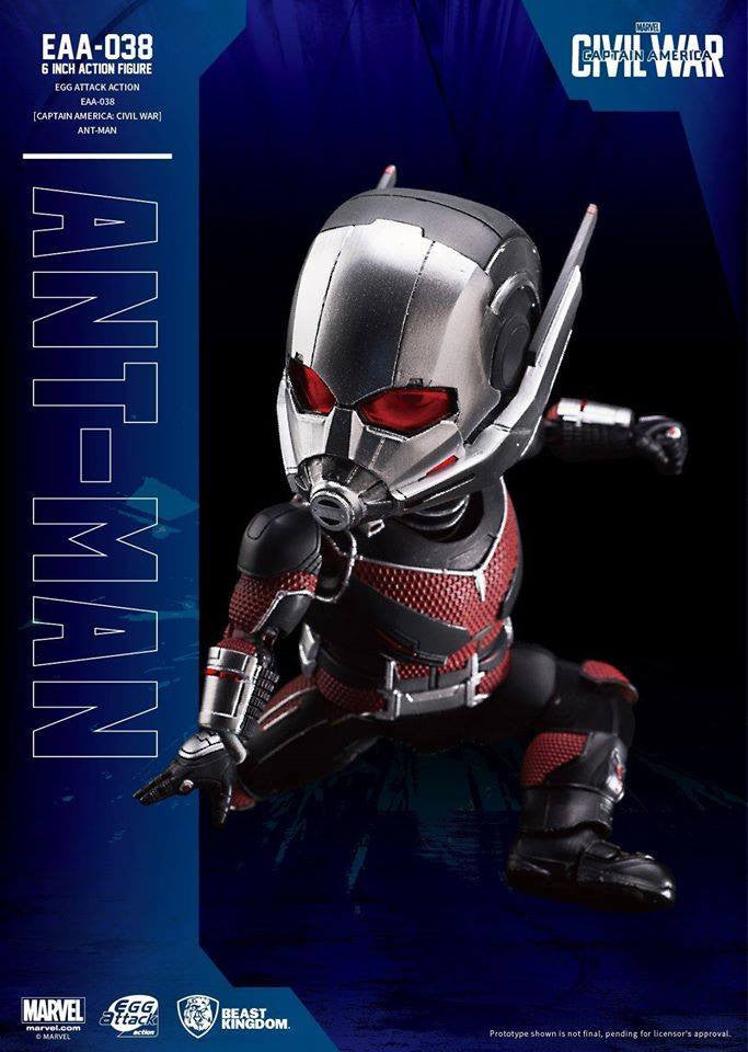 Egg Attack Action - EAA-038 - Captain America: Civil War - Ant-Man - Marvelous Toys
