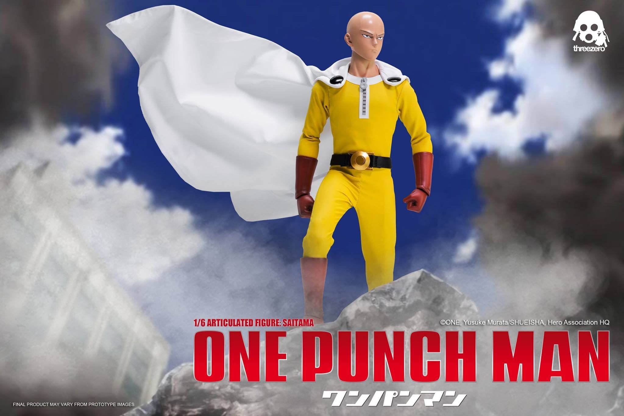 ThreeZero - One-Punch Man - Saitama - Marvelous Toys
